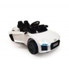 Auto Macchina Elettrica 12V R8 Spyder per Bambini Led MP3 con Telecomando Sedile in pelle