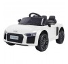 Auto Macchina Elettrica 12V R8 Spyder per Bambini Led MP3 con Telecomando Sedile in pelle