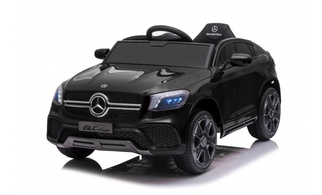 Auto Macchina Elettrica per Bambini 12V Mercedes GLC Coupè con telecomando nera