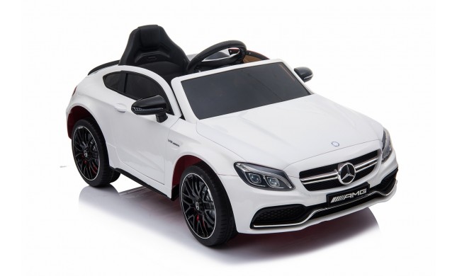 Auto Elettrica per Bambini 12V Mercedes C63 AMG Porte Apribili con telecomando