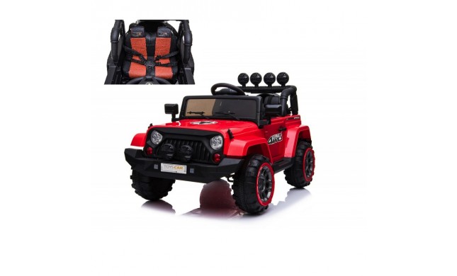 Auto Macchina Elettrica per Bambini Fuoristrada Adventure 12V MP3 Led con Telecomando Full Optional Sedili in Pelle