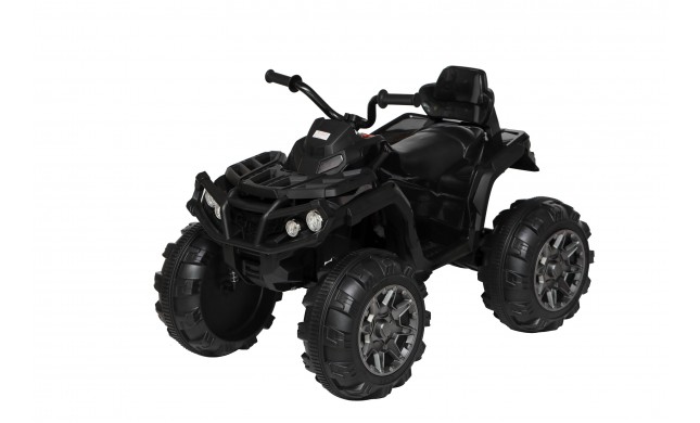 Super Quad Lander elettrico per Bambini 12V doppio motore Full optional con Ammortozzatori Nero con Telecomando