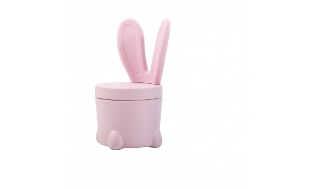 Sedia Portagiochi Bunny Rosa per Bambini Mobiletto 2 in 1 misure H53 x L32 x P32 