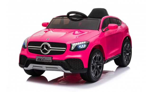 Auto Macchina Elettrica per Bambini 12V Mercedes GLC Coupè con telecomando Rosa