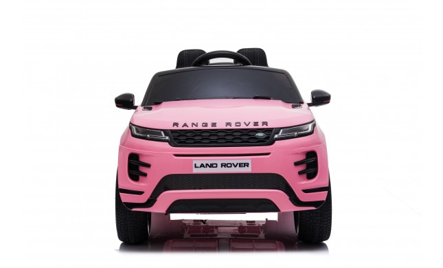 Auto Macchina Elettrica Range Rover Evoque 12V per Bambini porte apribili Con telecomando Full accessori (ROSA)