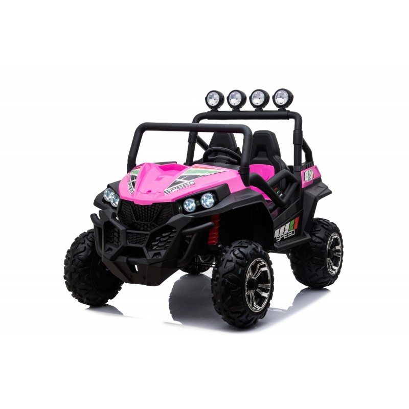 Auto Macchina Elettrica New Polar 24v Per Bambini 2 Posti Full Optional Sedile Regolabile E Telecomando Rosa Toyscar Hoverboard Macchine Elettriche Eco Scooter