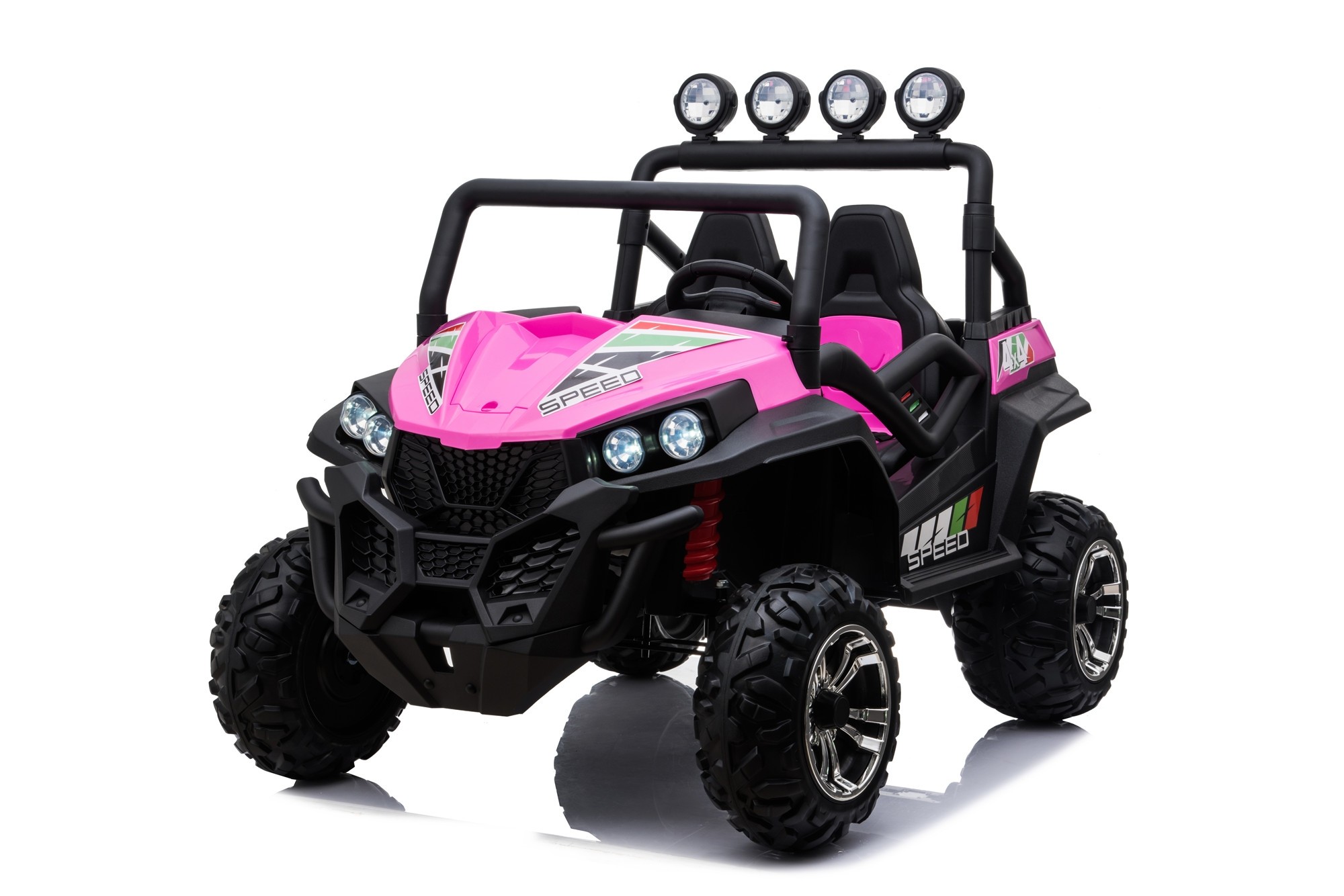Auto Macchina Elettrica New Polar 24v Per Bambini 2 Posti Full Optional Sedile Regolabile E Telecomando Rosa Toyscar Hoverboard Macchine Elettriche Eco Scooter