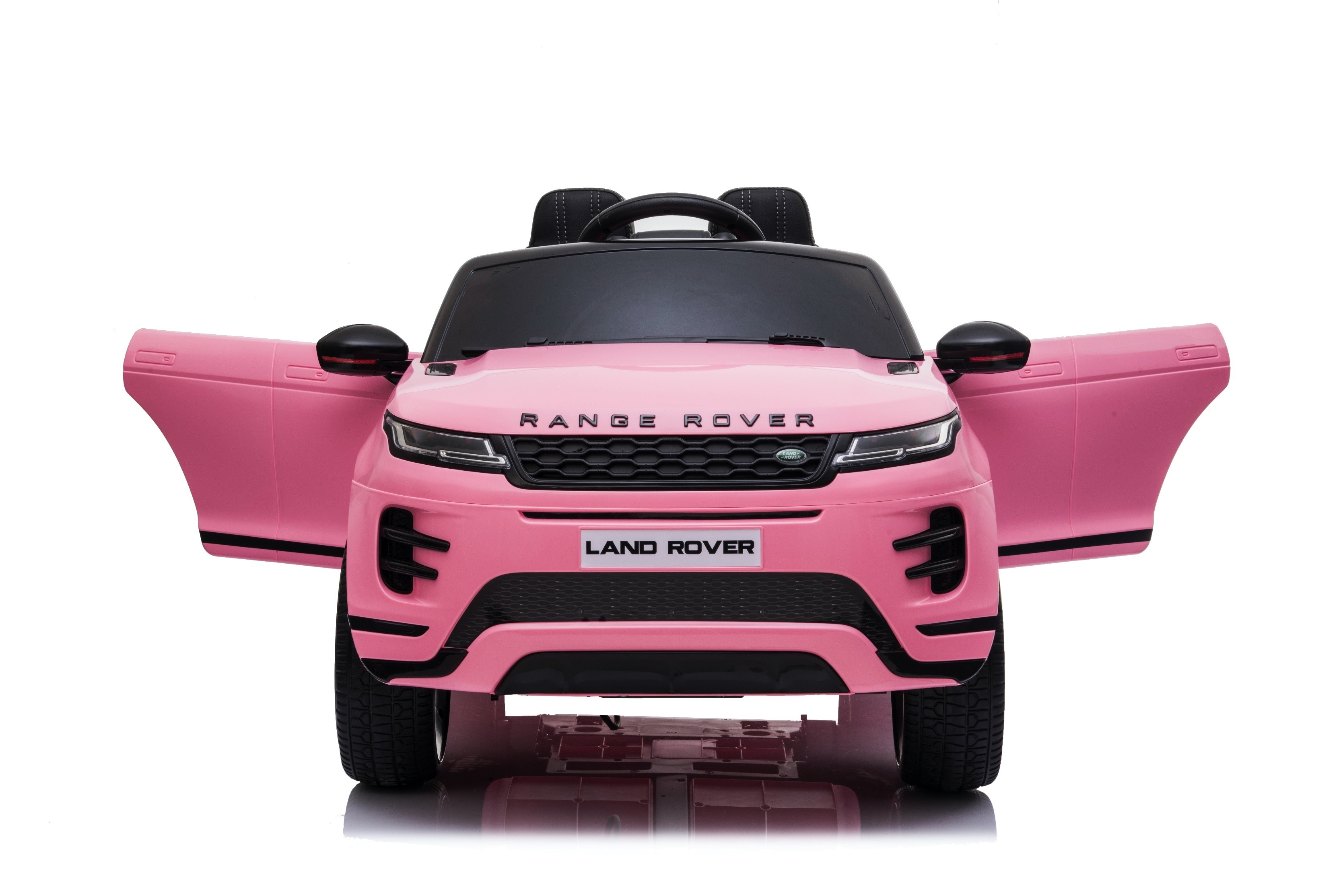 Auto Macchina Elettrica Range Rover Evoque 12V per Bambini porte apribili  Con telecomando Full accessori (ROSA)