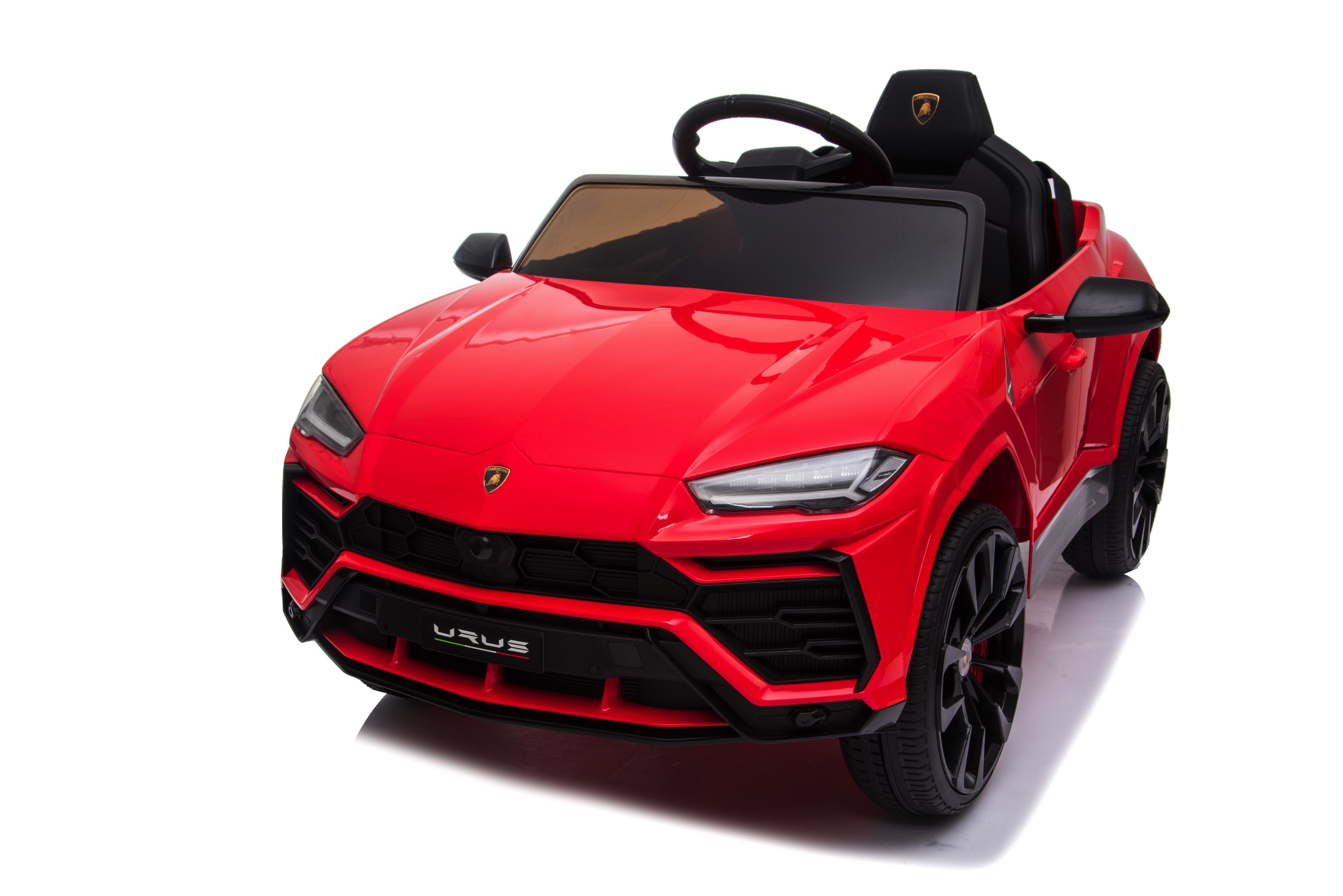 Auto Macchina Elettrica per Bambini 12V Lamborghini URUS Rossa con  Telecomando Porte apribili Led e suoni Mp3